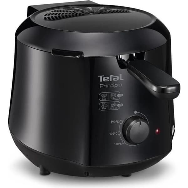 TEFAL FF230831 PRINCIPIO 1,2 L Kompakt elektrisk fritös Svart