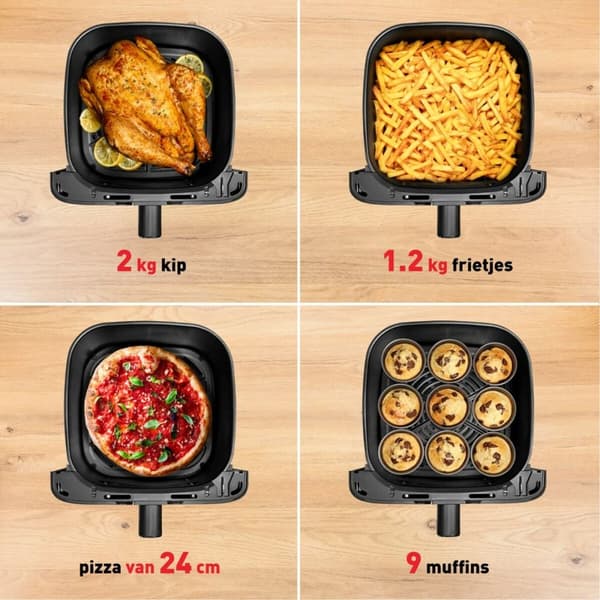 Luftfritös Tefal EY855D10 Svart 7,5 L