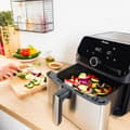 Miniatyrbild 7 av 11: Luftfritös Tefal EY855D10 Svart 7,5 L