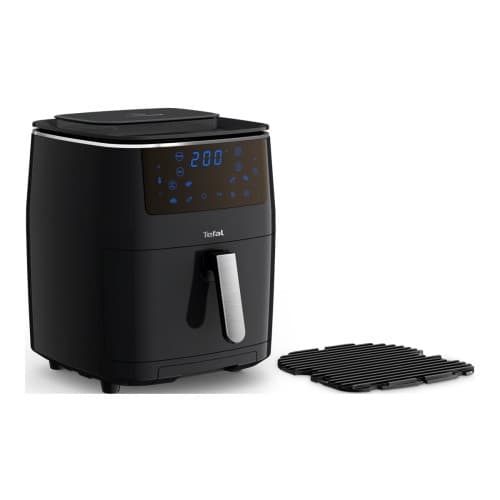 Tefal FW201815 Easy Fry Grill & Steam - luftfritös/grill/ångkokare - svart Svart