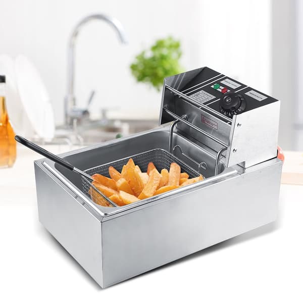 Sähkösyväpaistaja, 2200W Teho, 6L Kapasiteetti
