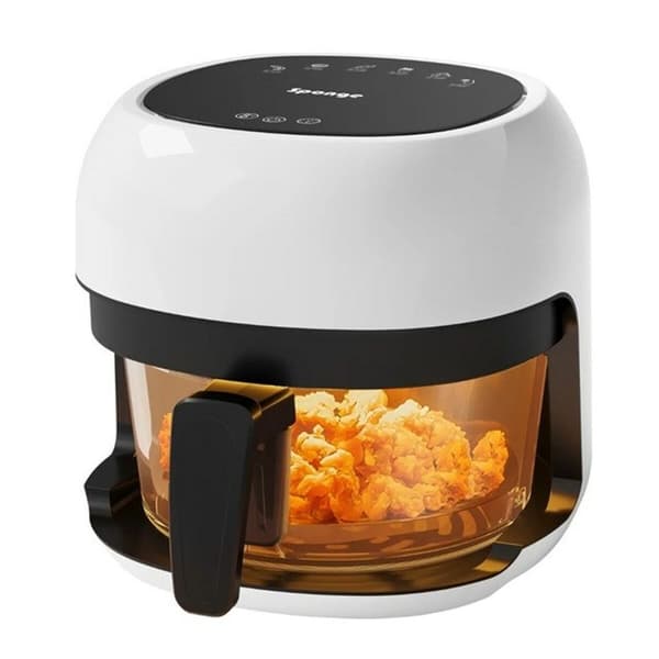 Varmluftsfrituregryde Sponge 703674402063 Hvid Sort 1000 W