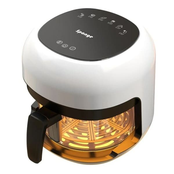 Varmluftsfrituregryde Sponge 703674402063 Hvid Sort 1000 W