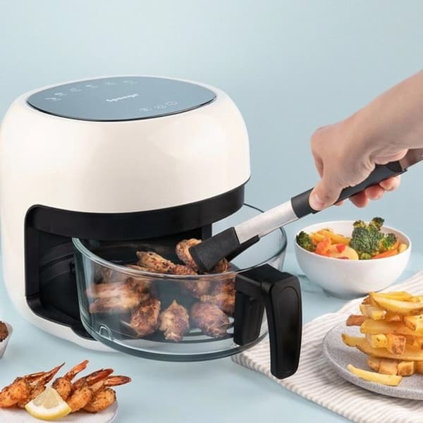 Varmluftsfrituregryde Sponge 703674402063 Hvid Sort 1000 W