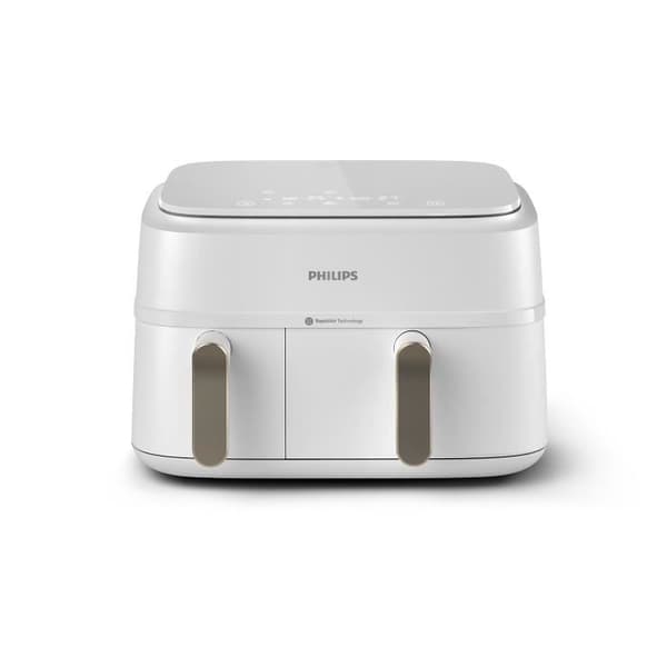 Philips Serie 3000 Luftfritös med dubbel korg vit (NA353/10)