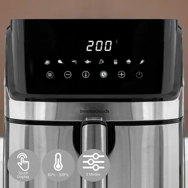 Pack Airfryer ja Taittuva Silikonivuoka InnovaGoods