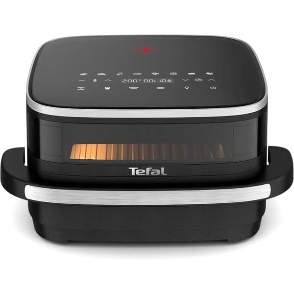 Tefal FW4018 Easy Fry XL Stort utrymme för varmluftsfriterare, rymlig korg, visningsfönster, kompakt design, digital panel