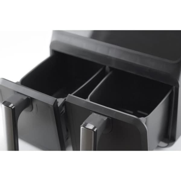 Dubbel oljefri fritös - JOCCA - 2097 - 4L + 4L - 38,5x39,5x31,5 cm