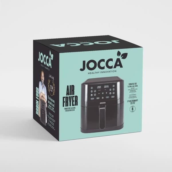 Oljefri fritös - JOCCA - 2394 - 8L - Digital - 38x29,5x36,5 cm
