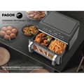 Pikkukuva 2 / 5: FAGOR Oljefri Fritös - Airfryer FG10AF - Kapacitet 11L - Dubbla 5,5L Tankar - Avtagbar Avdelare - 2200W