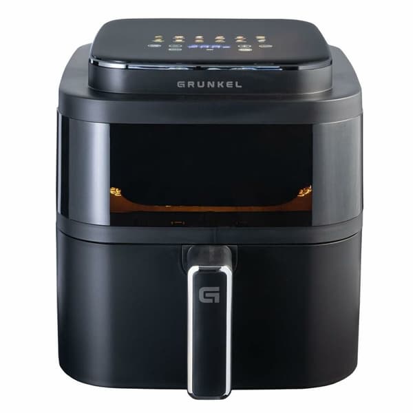 Varmluftsfrituregryde Grunkel Sort 1400 W 6 L