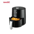 Miniatyrbillede 4 af 11: Varmluftsfrituregryde Basic Home Sort 1200 W 2,3 L