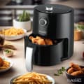 Miniatyrbillede 9 af 11: Varmluftsfrituregryde Basic Home Sort 1200 W 2,3 L