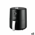 Miniatyrbillede 1 af 11: Varmluftsfrituregryde Basic Home Sort 1200 W 2,3 L