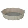 Miniatyrbillede 2 af 2: Sammenklappelig silikonekurv til Air Fryer Quttin Cirkulær 20 x 20 x 4,5 cm (24 enheder)