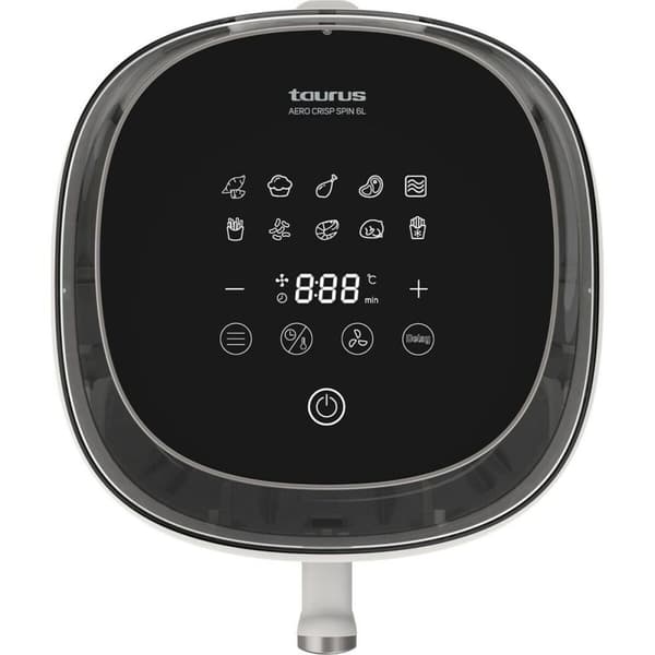 Varmluftsfrituregryde Taurus EST9739900L Grå 1550 W