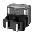 Miniatyrbillede 1 af 11: Varmluftsfrituregryde Concept FR8000 Sort Sølvfarvet 2850 W 8 L