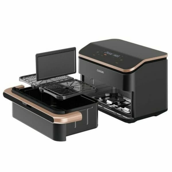 Varmluftsfrituregryde Cosori 10 L Sølvfarvet Metallic