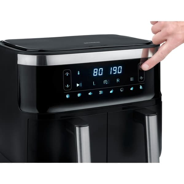 Airfryer Severin FR 2453 Musta Hopeinen 2850 W