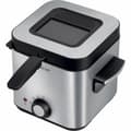 Miniatyrbillede 1 af 6: Varmluftsfrituregryde Sencor SFR 6200SS Sort 900 W 1,5 L
