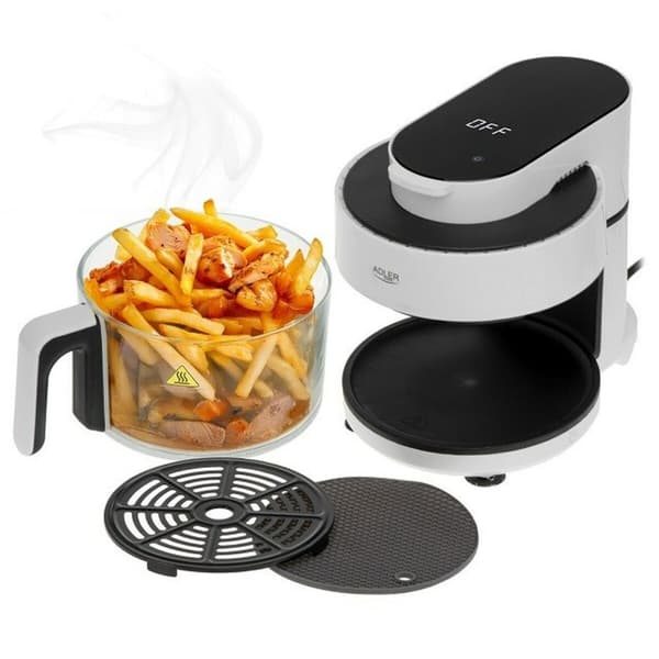 Airfryer Adler AD 6316 Valkoinen Musta 1200 W 3 L