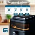 Miniatyrbillede 2 af 11: Varmluftsfrituregryde Grunkel Sort 1400 W 6 L
