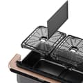 Miniatyrbillede 5 af 8: Cosori Dual Blaze TwinFry Air Fryer Varmluftsfryer 10 liter Sort