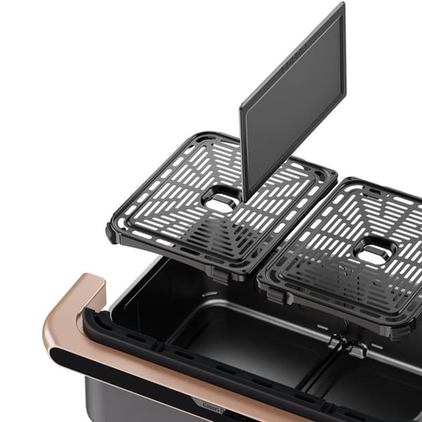 Cosori Dual Blaze TwinFry Air Fryer Varmluftsfryer 10 liter Sort