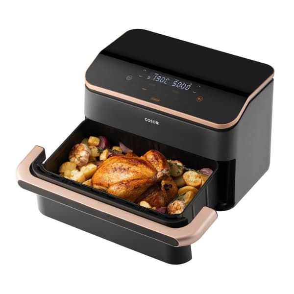 Cosori Dual Blaze TwinFry Air Fryer Varmluftsfryer 10 liter Sort