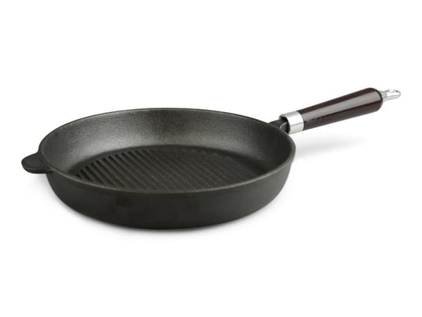 Grillpanna gjutjärn 28 cm