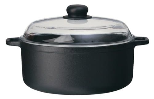 Le Gourmet Gryde, rund med glaslåg 6 liter