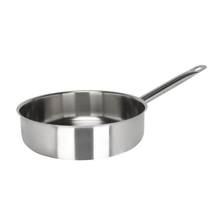 SITRAM PROFESSIONAL Sauté pan - 711843 - 3L rustfrit stål - Alle brande inklusive induktion