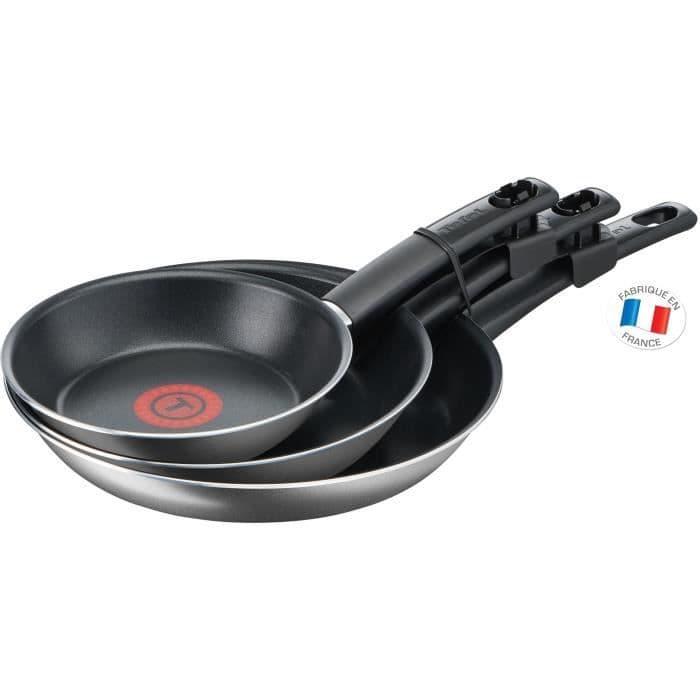 Tefal Intro Lot Of 3 ovne 18/22/26 cm Special Grey Gas B2509002