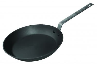 RONNEBY BRUK - ULTRA LIGHT PROFESSIONAL STEKPANNA GJUTJÄRN Ø 28 CM, SKAFT I SMIDE