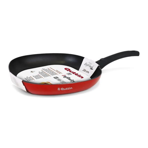 Panne Infinit Quttin Soft Touch Aluminium Rød (28,5 x 4,5 x 47 cm)