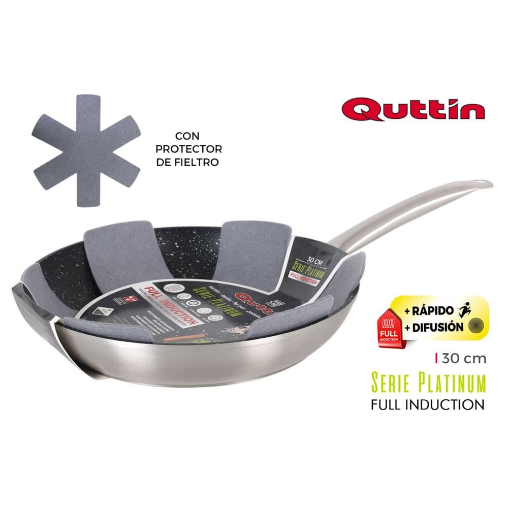 Quttin Platinum induktion stekpanna, 30cm