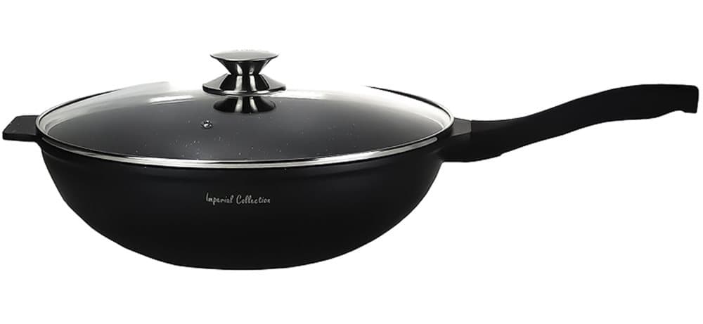 Imperial Collection - Wokpanna med lock, 34cm