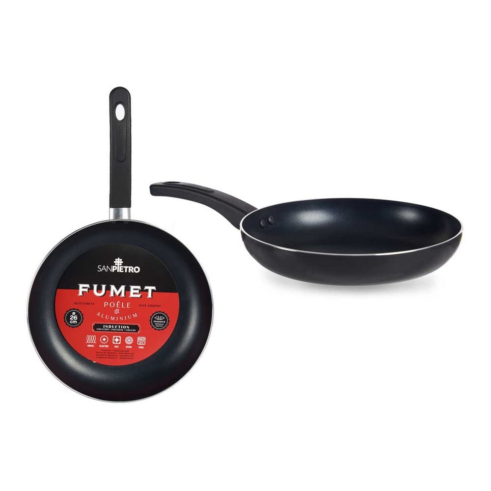 Stekpanna Fumet Svart Aluminium (Ø 26 cm)