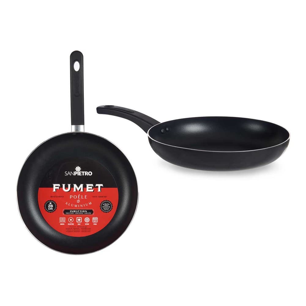 Stekpanna Fumet Svart Aluminium (Ø 28 cm)