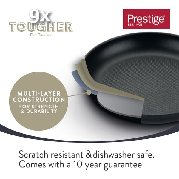 9x Tougher Stekpanna 29cm