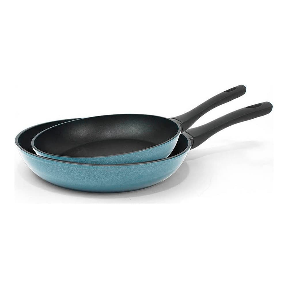 Stekpanneset Ocean Blå Aluminium