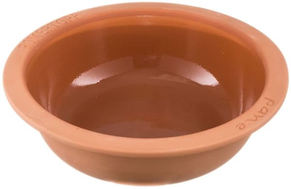 Brødform rund 31 x 10 cm leire brun