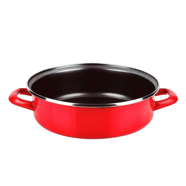 Matboks Fagor Optimax Rød Emaljerte Stål Ø 24 cm