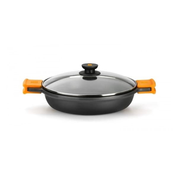 Gryte BRA A270545 Svart Svart/Oransje Metall Aluminium (45 cm)