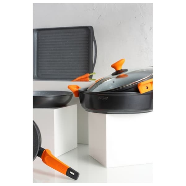 Grill San Ignacio Lava Aluminium 45 x 27 cm Grå
