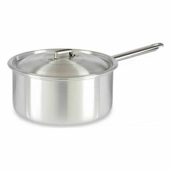 Gryte med Lokk Kinvara 100022 Sølv Aluminium 4 L 24,5 x 12 x 41 cm (10 enheter)