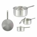 Miniatyrbilde 2 av 3: Gryte med Lokk Kinvara 100022 Sølv Aluminium 4 L 24,5 x 12 x 41 cm (10 enheter)