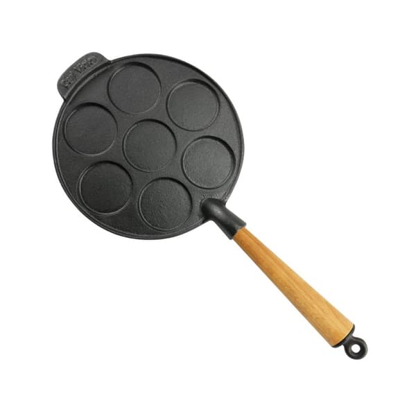 Gjutjärns Plättjärn 23cm Bok
