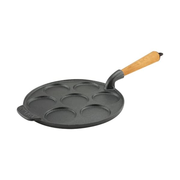 Gjutjärns Plättjärn 23cm Bok