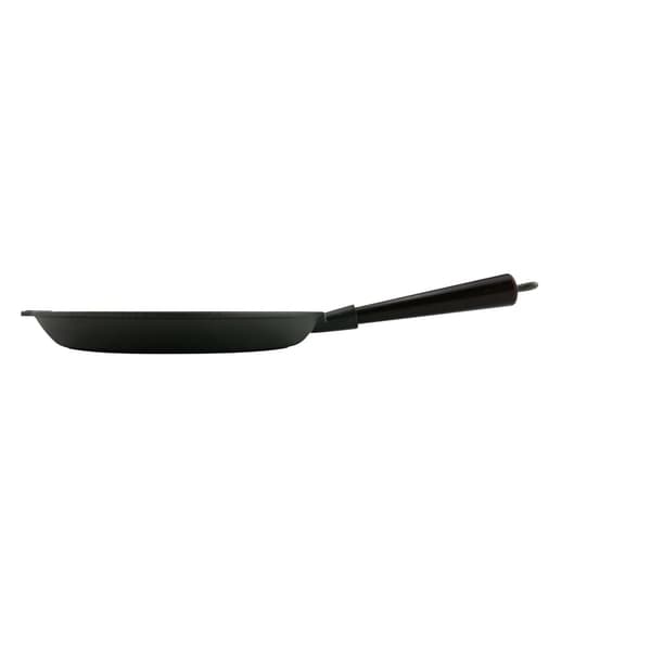 Gjutjärns Stekpanna 28 cm Trähandtag